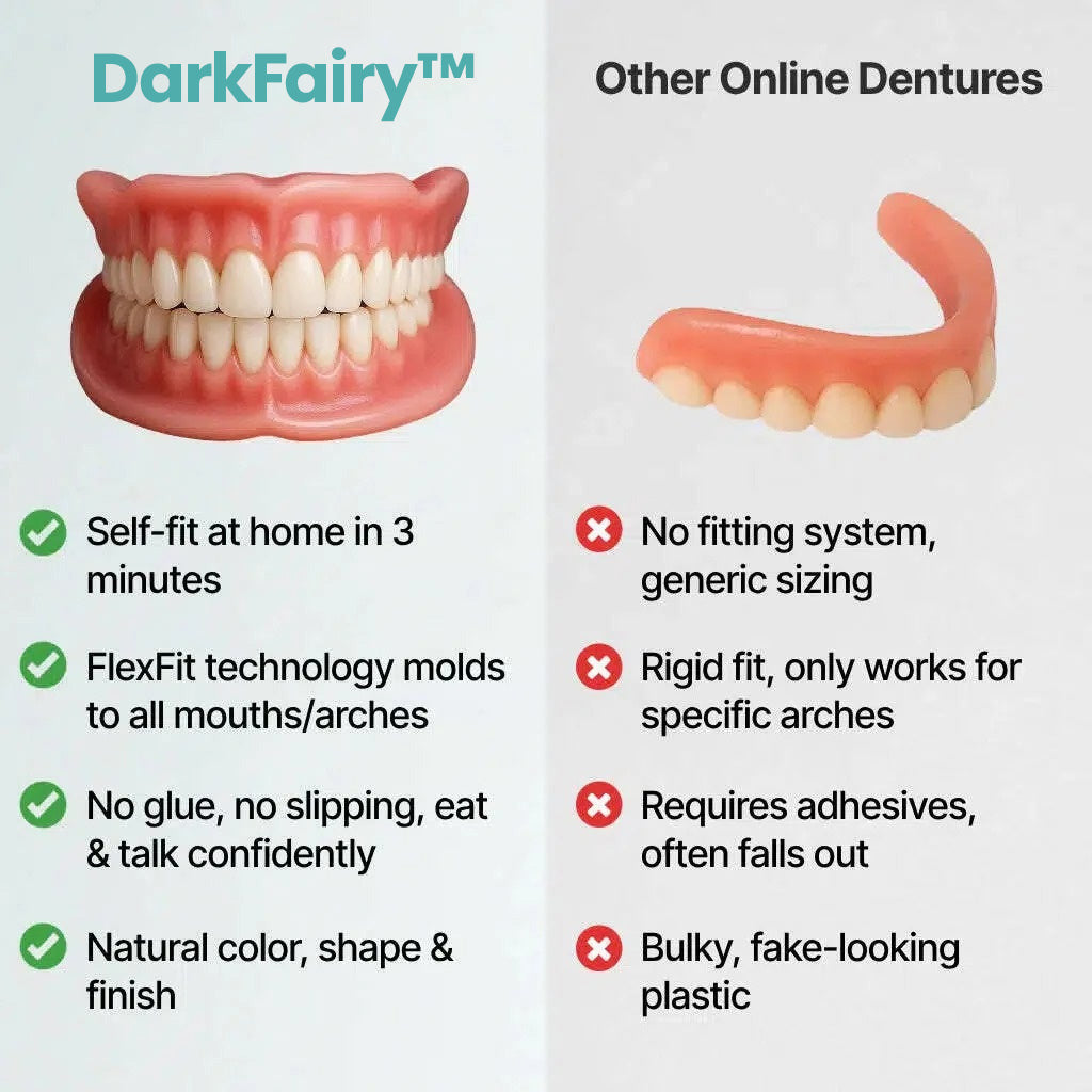 2026 New Year Exclusive ✨ Save 70%🎉DarkFairy Custom- Dentures-A Confident Start to 2026