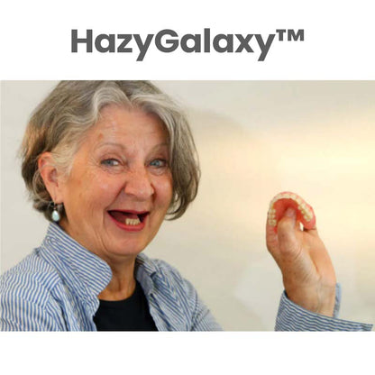 🔥 ENDS TODAY 80% OFF🔥 HazyGalaxy™ Custom-Fit Dentures 🦷Smile with Confidence