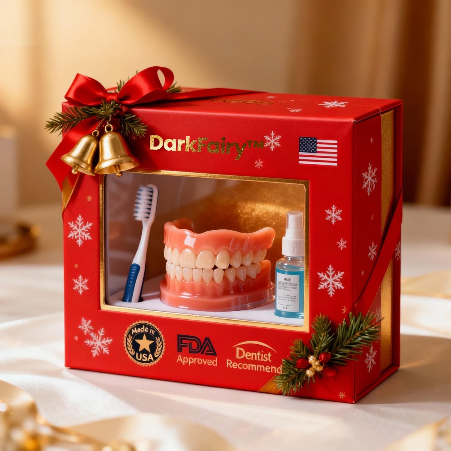 2026 New Year Exclusive ✨ Save 70%🎉DarkFairy Custom- Dentures-A Confident Start to 2026