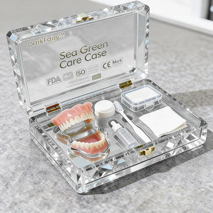 '--Ends Today: 75% OFF! ⏰DarkFairy™ Medical Full Denture with Strong Suctiond Custom-Fit Full Functional Dentures🦷
